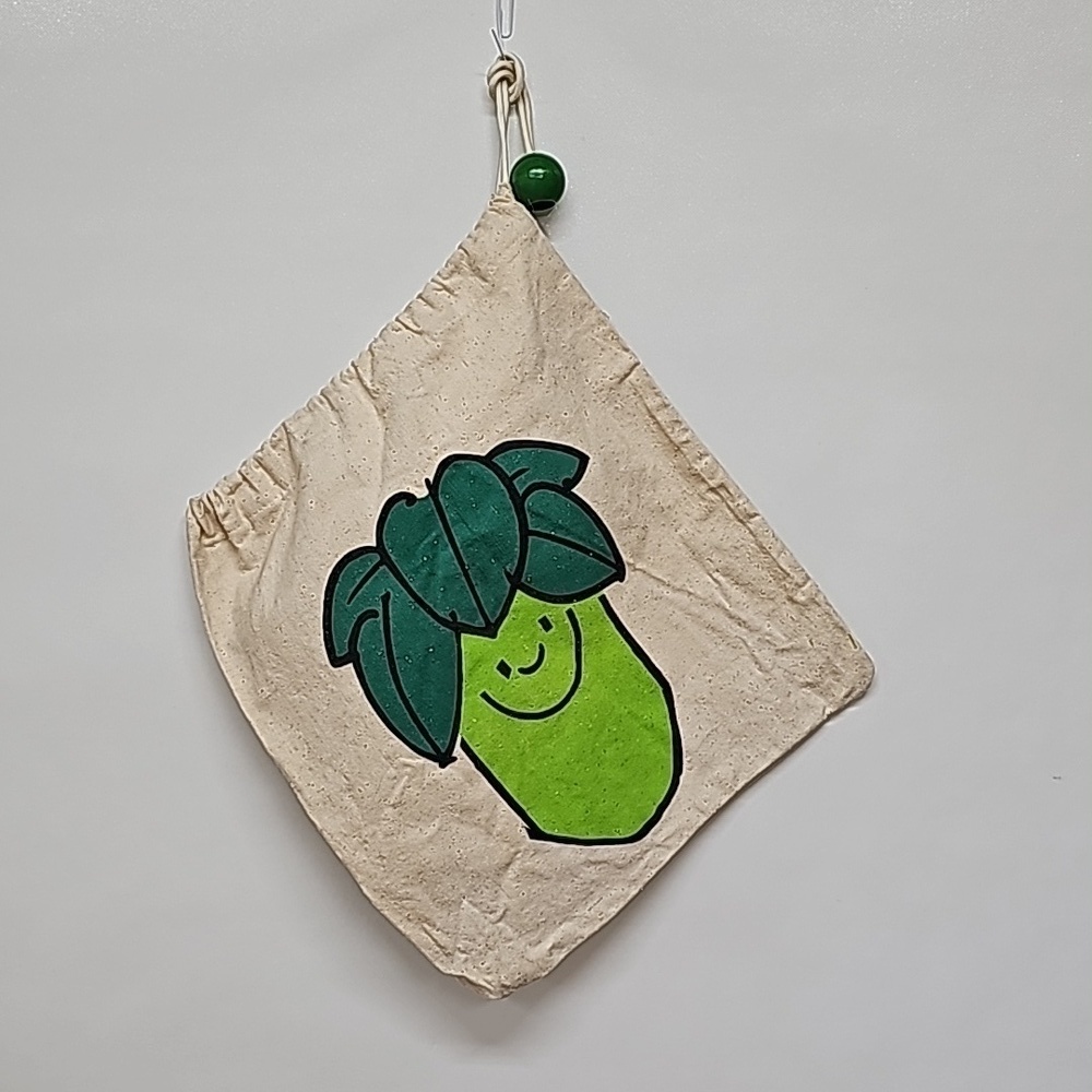 Vintage Green Giant Tote